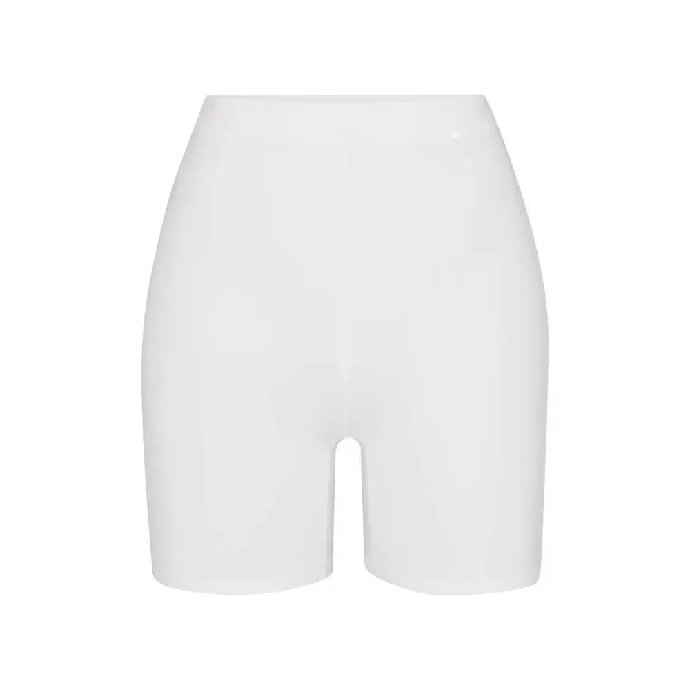 SKIMS Signature Swim Shorts Mid Waist Marble White NWT Size 4X